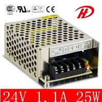 Hot-Selling 25W 24V Automatic Voltage Regulator/Switching Power Supply (HS-25W)