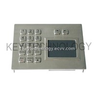 IP65 Waterproof Industrial Touchpad With Keypad