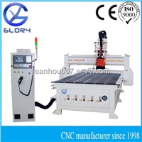 Linear Shape Auto Tool Changer Woodworking CNC Router