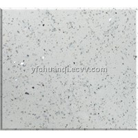 Man-made marble for flooring