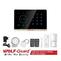New Mobile Phone APP Control RFID Touch keypad GSM Home Voice Alarm System Wireless