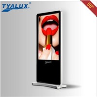 Newly 55 inch LCD digital WIFI advertising totem