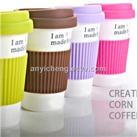 PLA corn material coffee cup