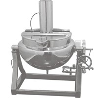SUS304 or 316 ,100-1000L jacket kettle