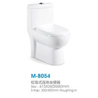 Sighonic one piece toilet with any fittings