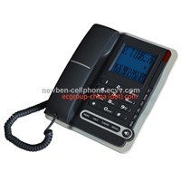 Stock Inventory Caller ID Corded Telephones with Hands free, Big LCD, Memory Keys.
