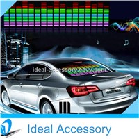 Super Flashing Sound Music Activated EL Car Sticker For Car Decoration beautifual &amp;amp; Removable