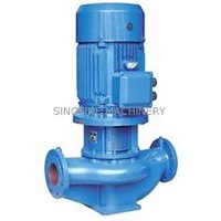 TPG Vertical Inline Centrifugal Pump For Water Supply Electric High Efficiency