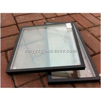 Ultra thickness grey coated insulated tempered glass in building curtain walls