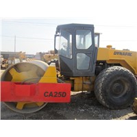 Used Dynapac Singlle drum road roller ca25d 2006