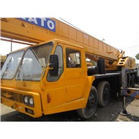 Used Japan Kato NK500E mobile crane