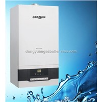 Wall hung gas boiler with digital control