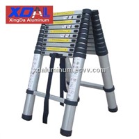 XD-A-380 Extendable Aluminum telescoping folding ladder easy to climb
