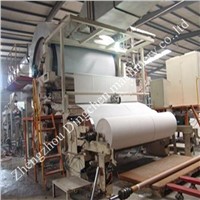 ZHENGZHOU Dingchen 2100mm toilet tissue  paper making machine with 8 tpd