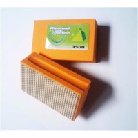 diamond abrasive hand polishing pads abrasive sponge block