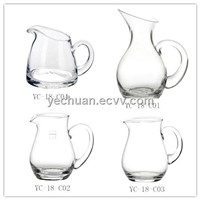 glass milk jar