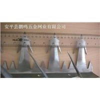 hot galvanized wall spikes fence wall spikes big wall spikes
