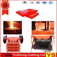 jaw crusher parts, jaw crusher toggle plate,jaw crusher side plate