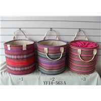 new style canvas home storage basket