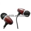 Dark wood earphone (OM-2219)