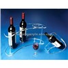 Acrylic wine rack, acrylic wine bottle holder, acrylic wine bottle stand