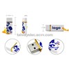 Blue and White Porcelain USB Flash Drive with 1 to 32GB Memory Capacities