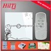 EU,UK style, smart home Wireless touch wall switch1 way with remote control,Crystal glass panel