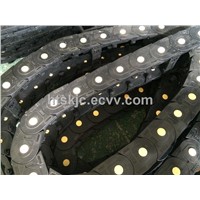 E435 open in both side plastic cable drag chain