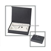 Cardboard watch gift box, glossy printed