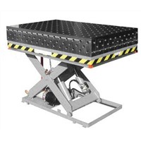 3D Welding Table with Hydraulic Scissor Lifter