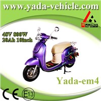 48v 800w 20ah 10inch drum brake mini fashion style electrical scooter motorcycle (yada em4)