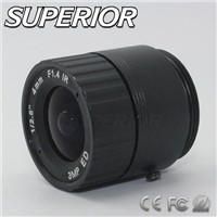 4.0mm Fixedfocal Fixed Iris CCTV 3.0mega Pixel Lens