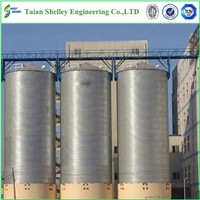 50t-15000t capacity grain storage steel silo with hot-dip galvanized for sales