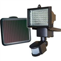 60 LED Solar Powered Motion Activated Flood Light Outdoor Security Spot