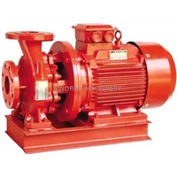 Compact Structure Centrifugal Fire Pump , Small Volume Electric Fire Pump 220V