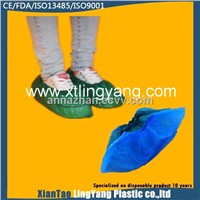 Disposable CPE PE shoecover