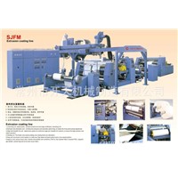 Extrusion coating line