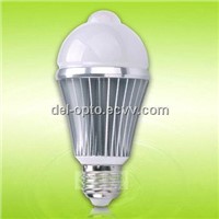 High Capacity 6W LED Bulb with Motion Sensor