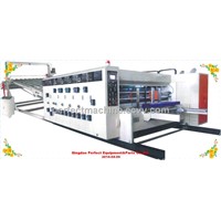 High speed flexo cartons forming,slotting and printing machine