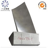 Inconel 738LC investment vacuum casting turbine blade used for gas turbine
