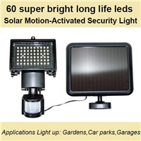 LED Bright Sensor Solar Light Motion Detection Sensor Security Garden Flood