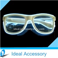 Led El Luminescent Wire Eyewear Sunglasses/Glasses For Parties/Promotional with optical Frames