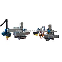 Magnetic crawling welding / cutting robot