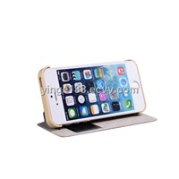 Stand Function Flip Window Case Leather
