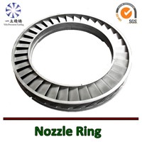 Nickel based alloy casting nozzle ring used for locomotive turbocharger