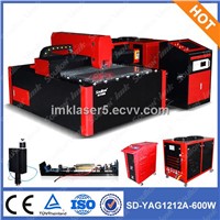 SD-YAG1212-600W metal laser cutting machine for carbon steel