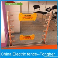 Security pulse electric fence warning sign---Factory 0.8USD