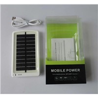 Smart Lithium Ion Polymer Solar Powered Battery Charger MP-S3000B 5V 3000mAh