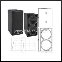 Sub bass system with 18' sub woofer,