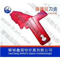 The hydra knife shape cutting tooth